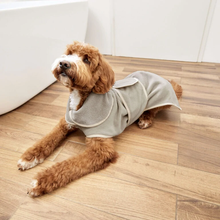 PALOPA Dog Bathrobe Robi beige M   (7604.003)